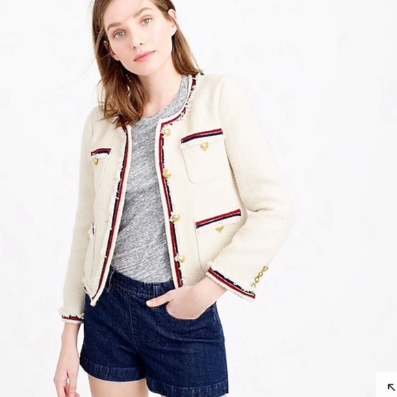 J. Crew Jackets & Coats Nwt Jcrew Tweed Jacket Poshmark